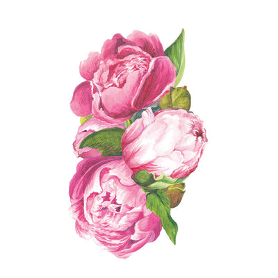 peony paper table decorations on barquegifts.com