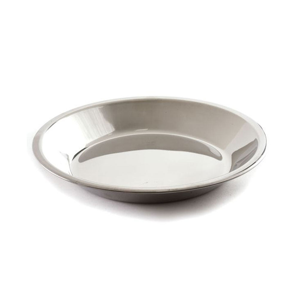 engraved recipe stainless steel pie pan