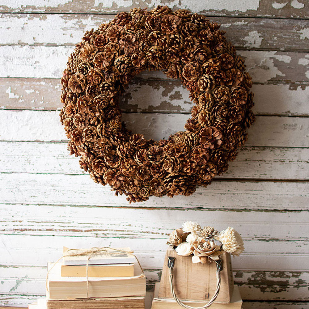 Pinecone Wreath