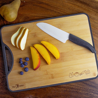 15" Bamboo/Poly Cutting Board