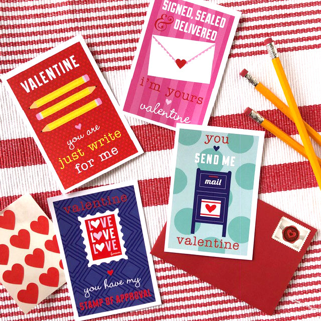 postal punny valentines on barquegifts.com