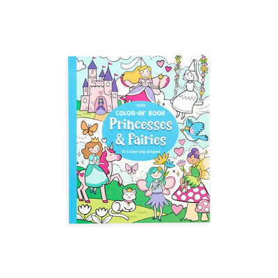 princesses and fairies coloring book on barquegifts.com
