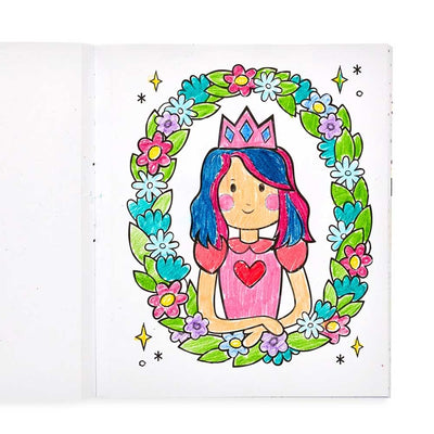 princesses and fairies coloring book on barquegifts.com