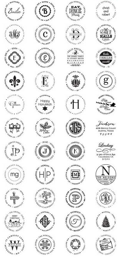 Personalized Stamp Gift Set - Barque Gifts