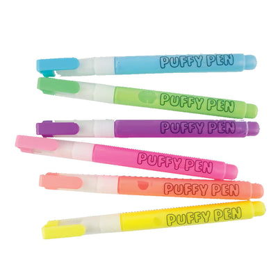Magic Neon Puffy Pens (set of 6)