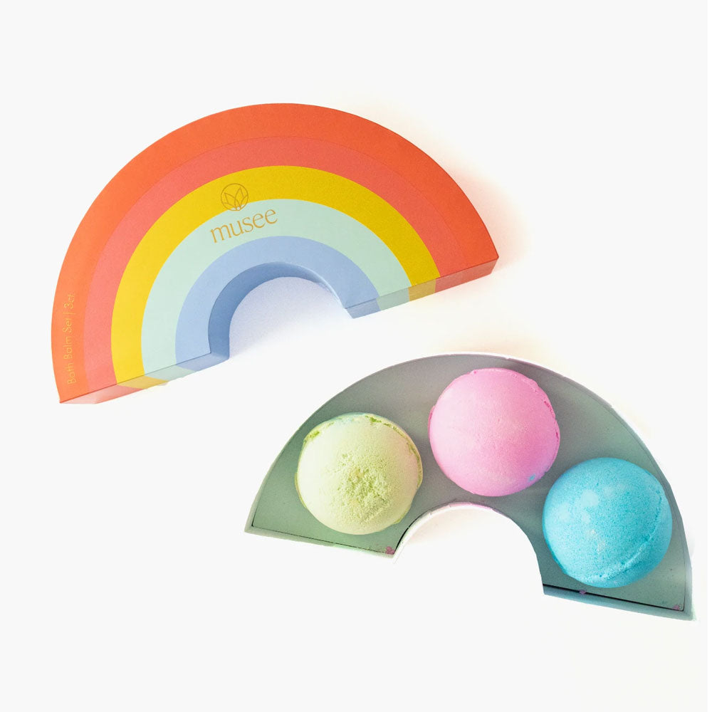 Rainbow Bath Bombs (set of 3)