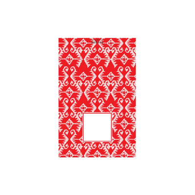 Red Aztec Folded Note - Barque Gifts