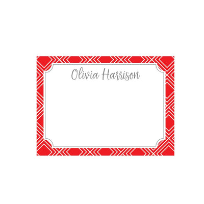 Red Diamond Flat Note - Barque Gifts