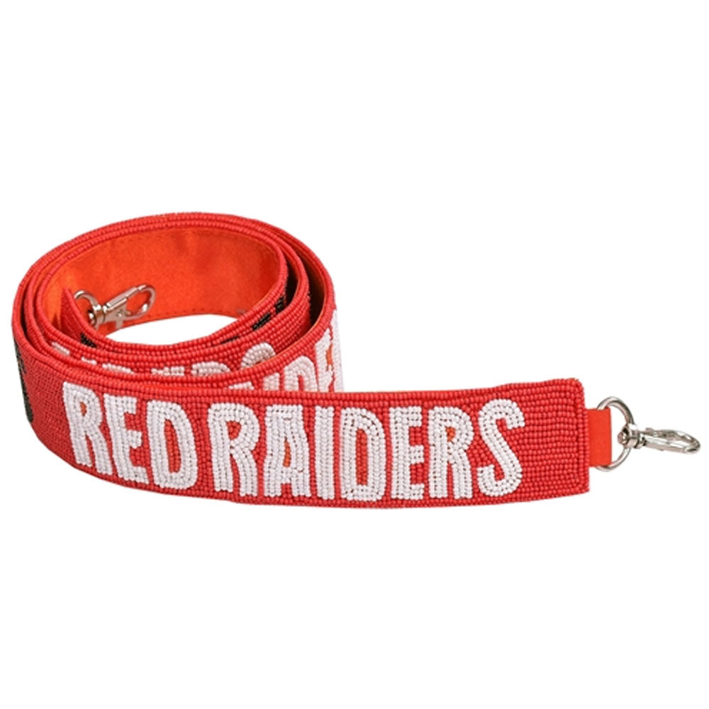 Red Raiders Beaded Crossbody Strap