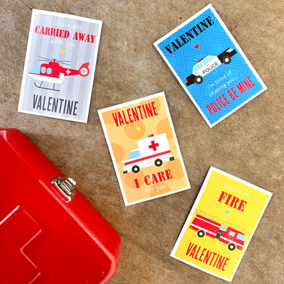 rescue punny valentines on barquegifts.com