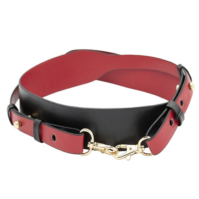 Reversible Red/Black Guitar Strap