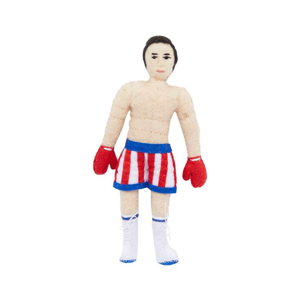 Rocky Balboa Felt Ornament