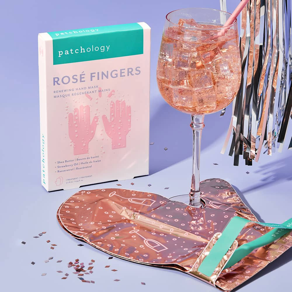 Rose Fingers Renewing Hand Mask