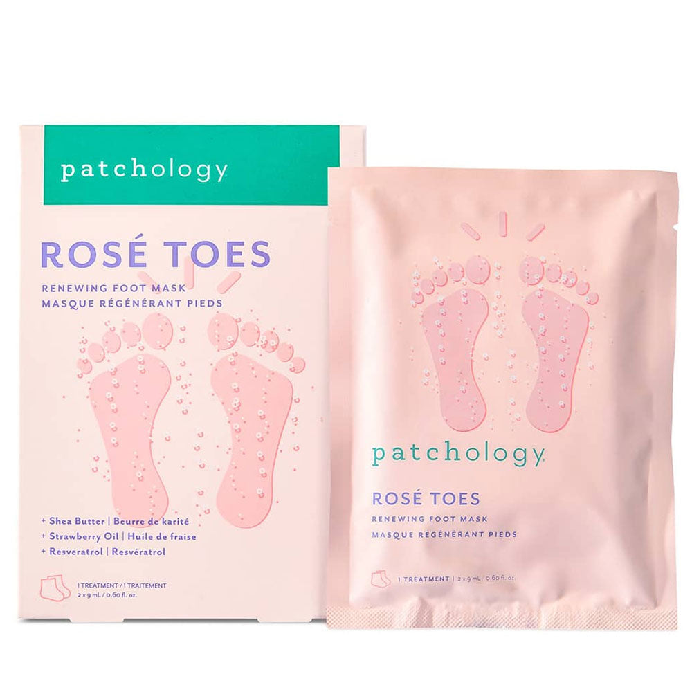 Rose Toes Renewing Foot Mask