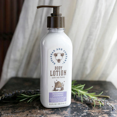 savannah bee co rosemary lavender honey hand lotion on barquegifts.ccom