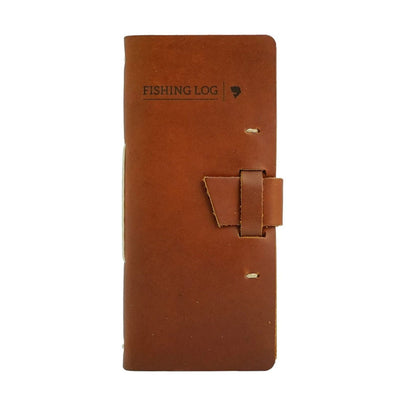 Leather Fishing Log - Barque Gifts