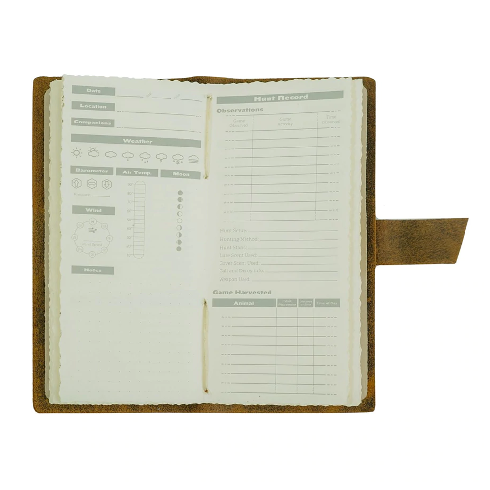 Leather Hunting Log