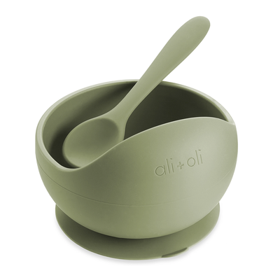 Suction Bowl and Spoon Set