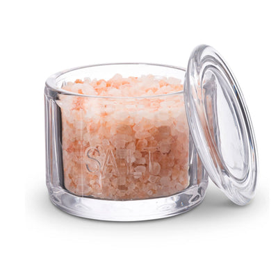 Salt Cellar Pressed Glass