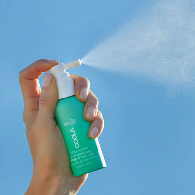 SPF30 Organic Scalp Mist 2oz. - Barque Gifts