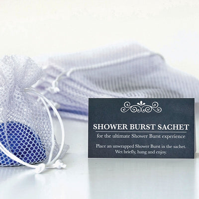 White Shower Bursts Sachet - Barque Gifts