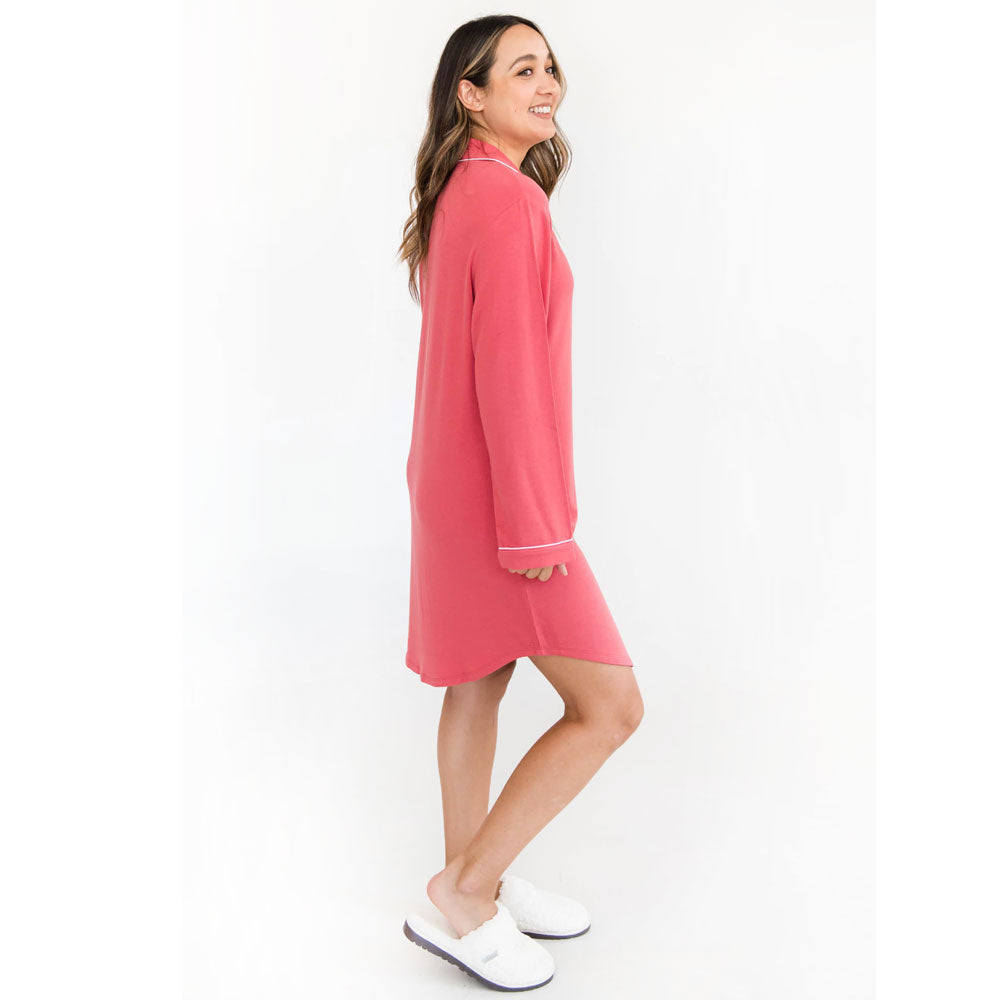 Gracie Sleep Shirt Dress