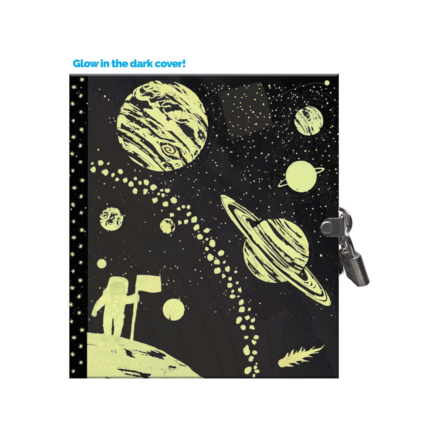 Space Adventures Locking Journal - Barque Gifts