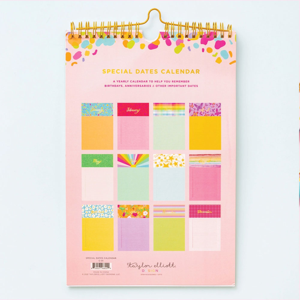 Special Dates Perpetual Calendar