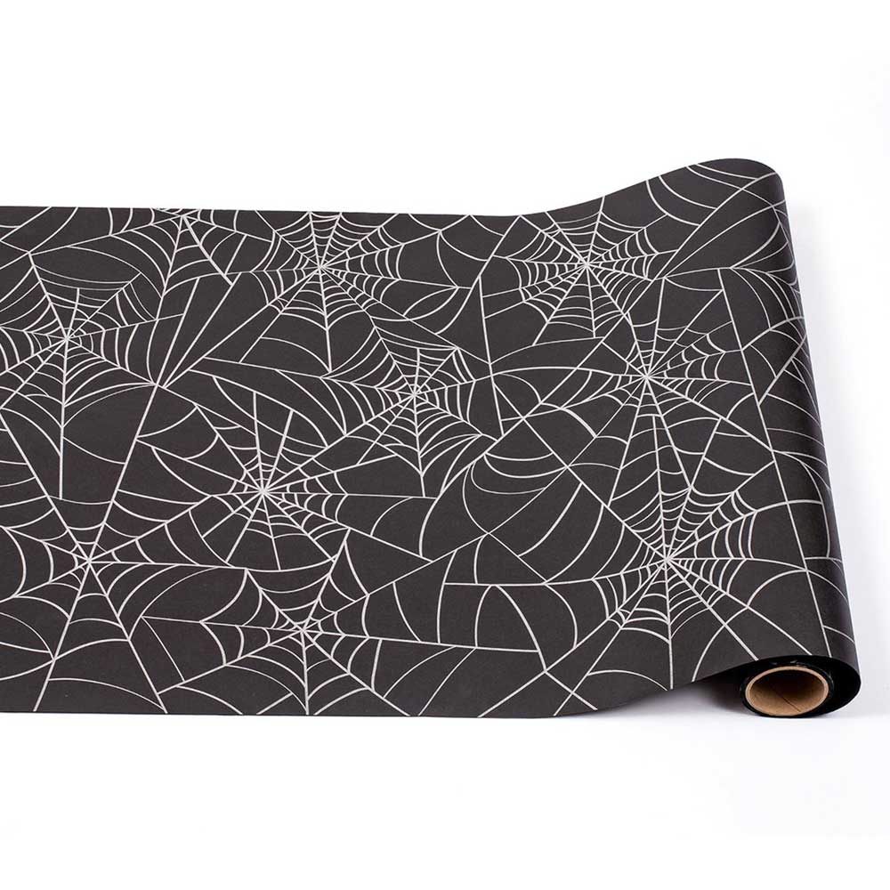 spiderweb paper table runner on barquegifts.com