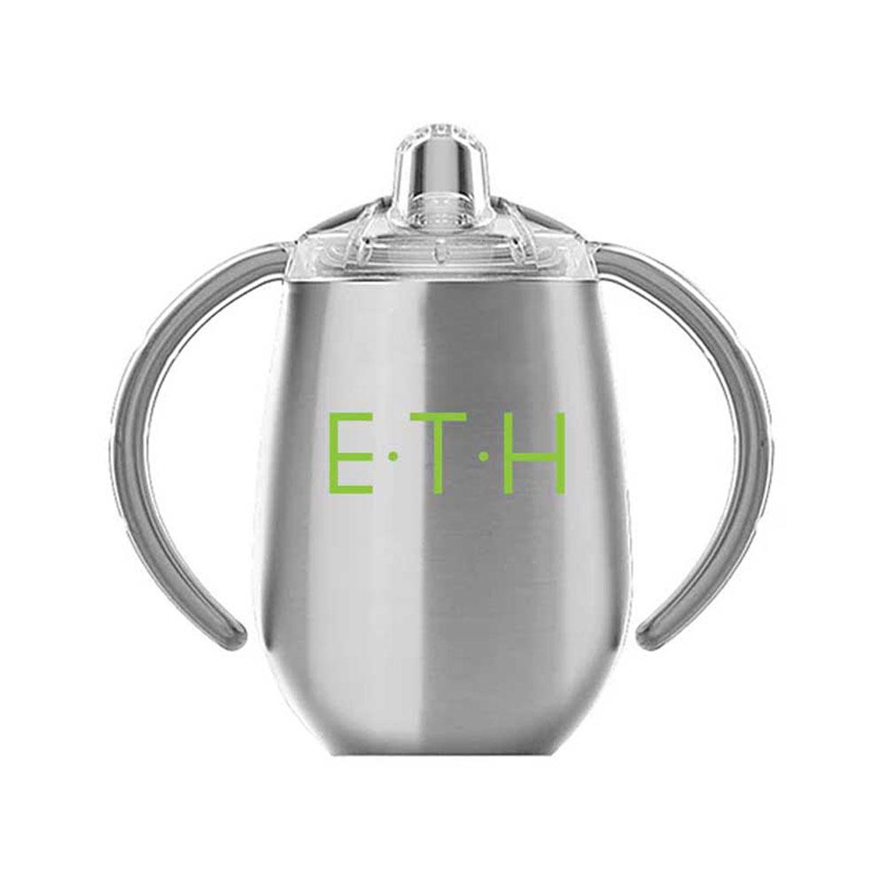stainless sippy cup on barquegifts.com