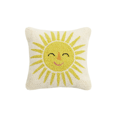 smiling sun pillow on barquegifts.com