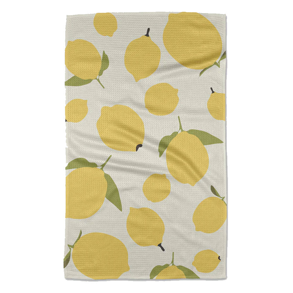 Sunny Lemons Kitchen Tea Towel