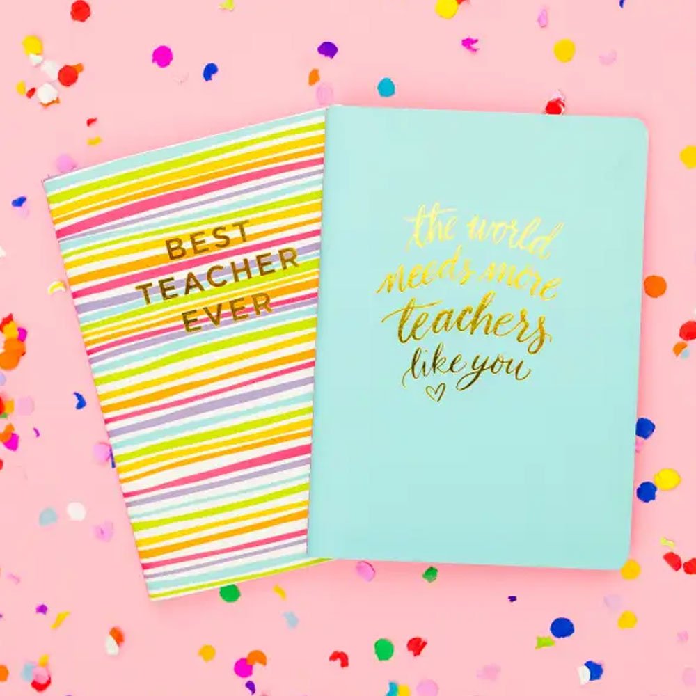 Best Teacher Ever Notebooks (set of 2)