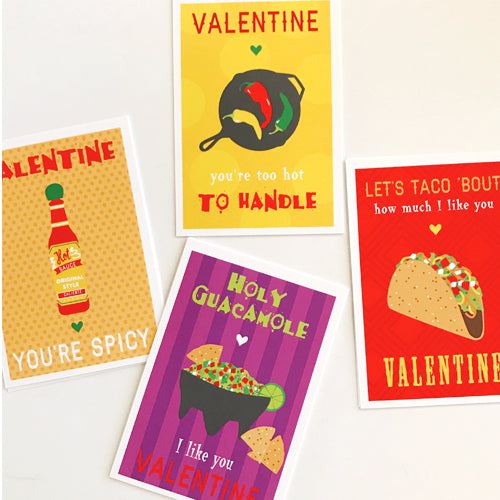 tex mex punny valentines on barquegifts.com