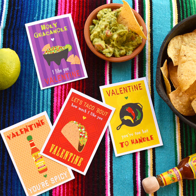 tex mex punny valentines on barquegifts.com