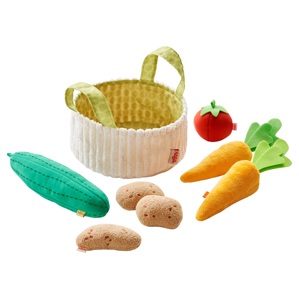 Plush Vegetable Basket