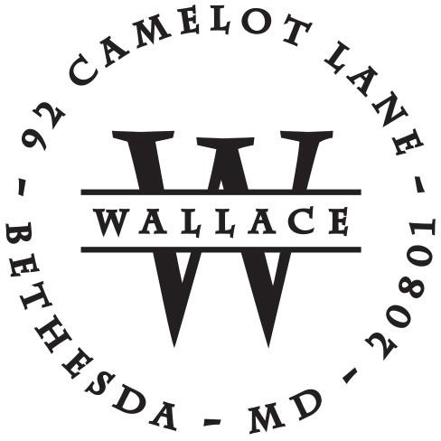 Wallace Self-Inking Stamp - Barque Gifts