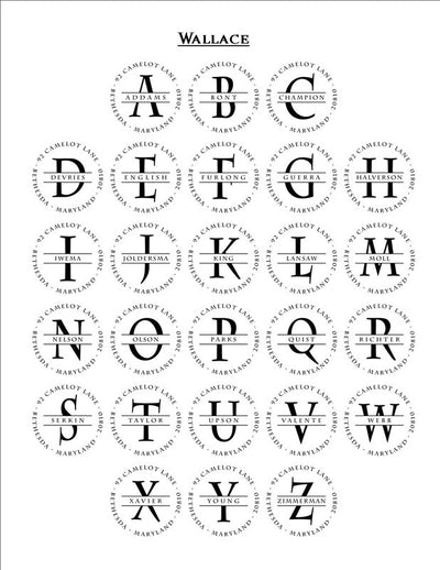 Wallace Self-Inking Stamp - Barque Gifts