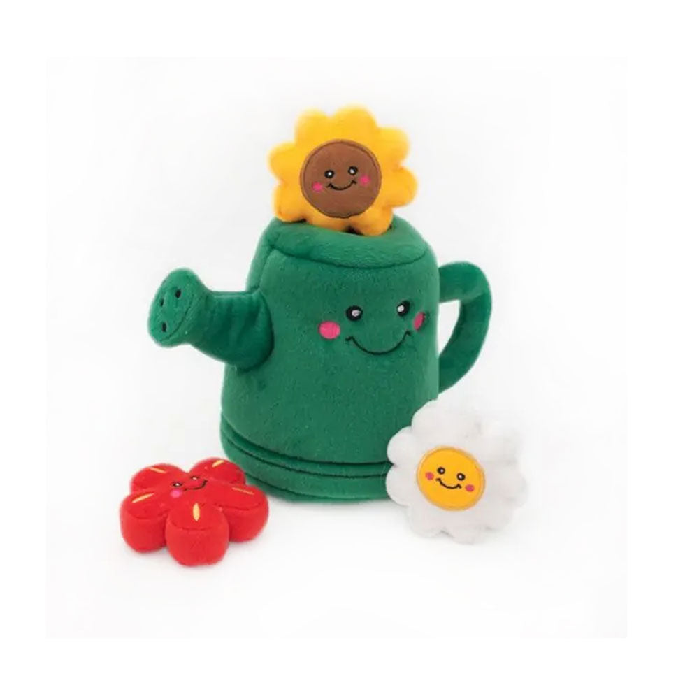 Watering Can and Flowers Dog Toy