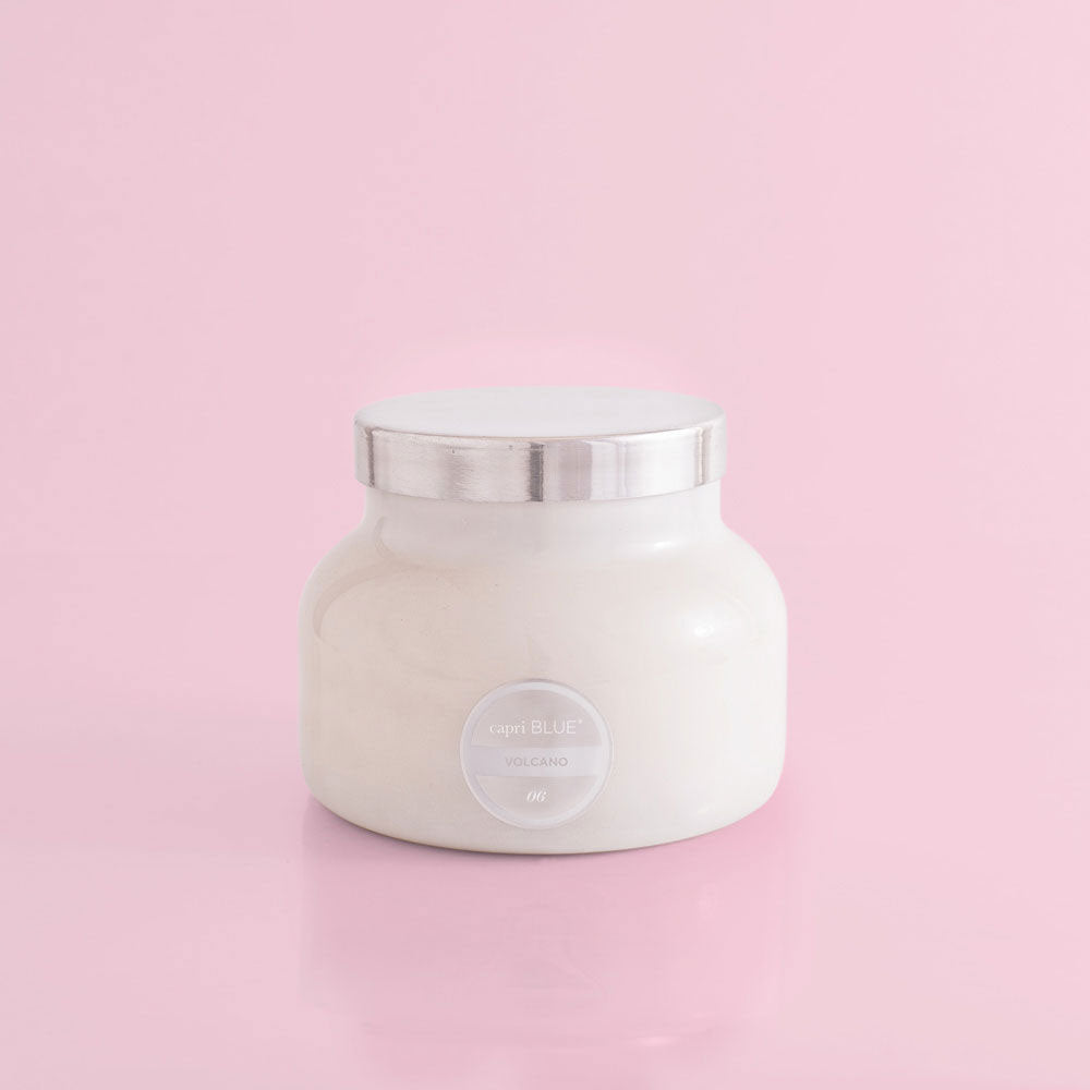 Volcano White 19 oz Jar