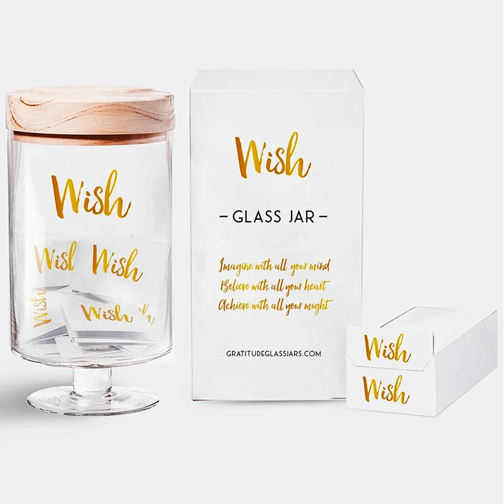 Wish Glass Jar - Barque Gifts
