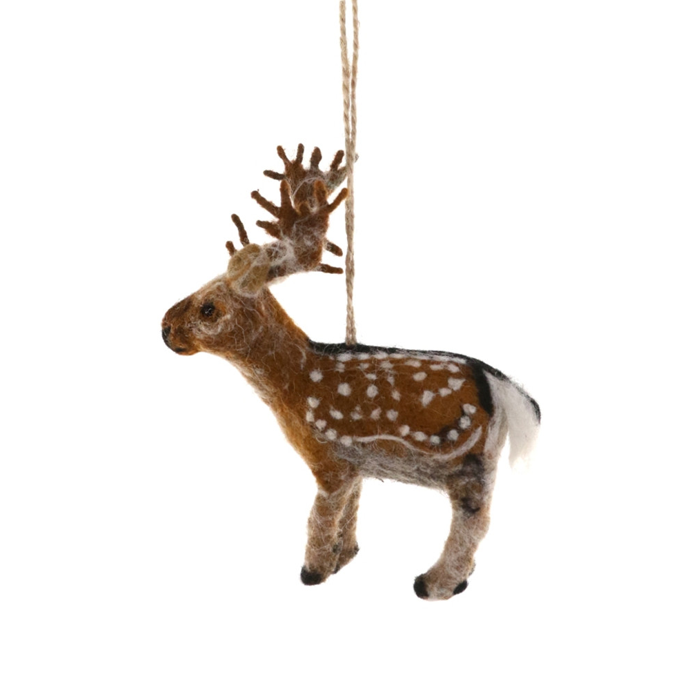 Woodland Buck Ornament