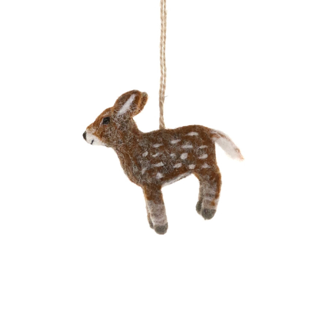 Woodland Fawn Ornament