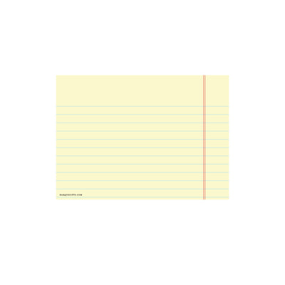 School Stationery Flat Card Set - Barque Gifts