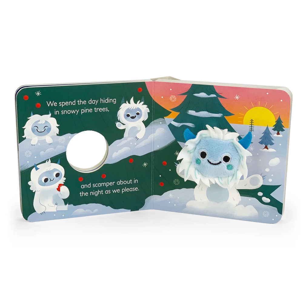 Itty Bitty Yeti Finger Puppet Book