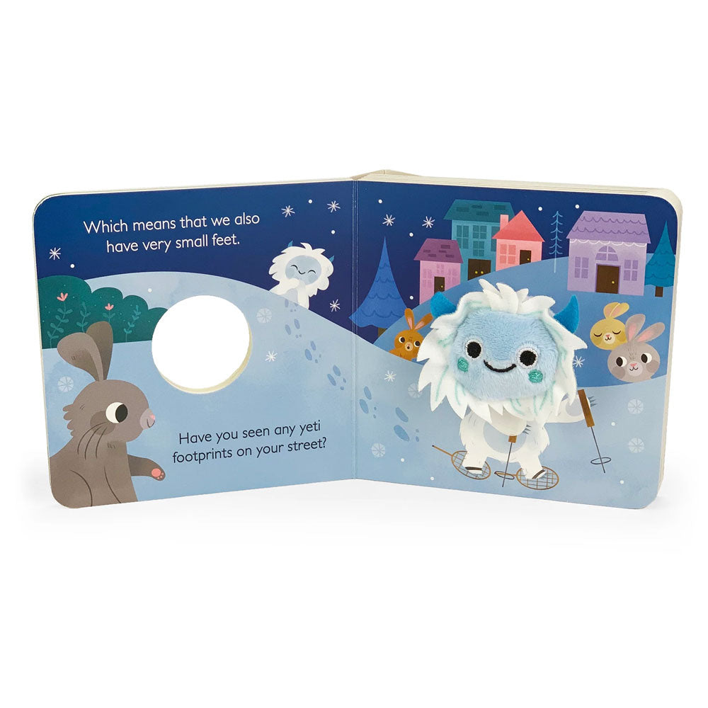 Itty Bitty Yeti Finger Puppet Book