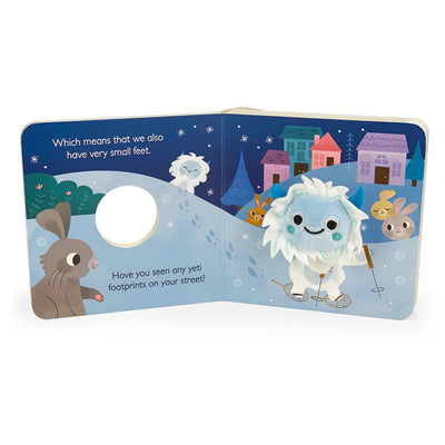 Itty Bitty Yeti Finger Puppet Book